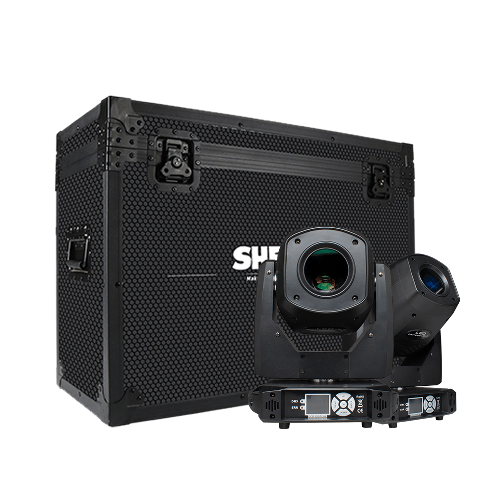 SHEHDS 160W 3in1 LED Beam & Spot & Zoom Moving Head Light