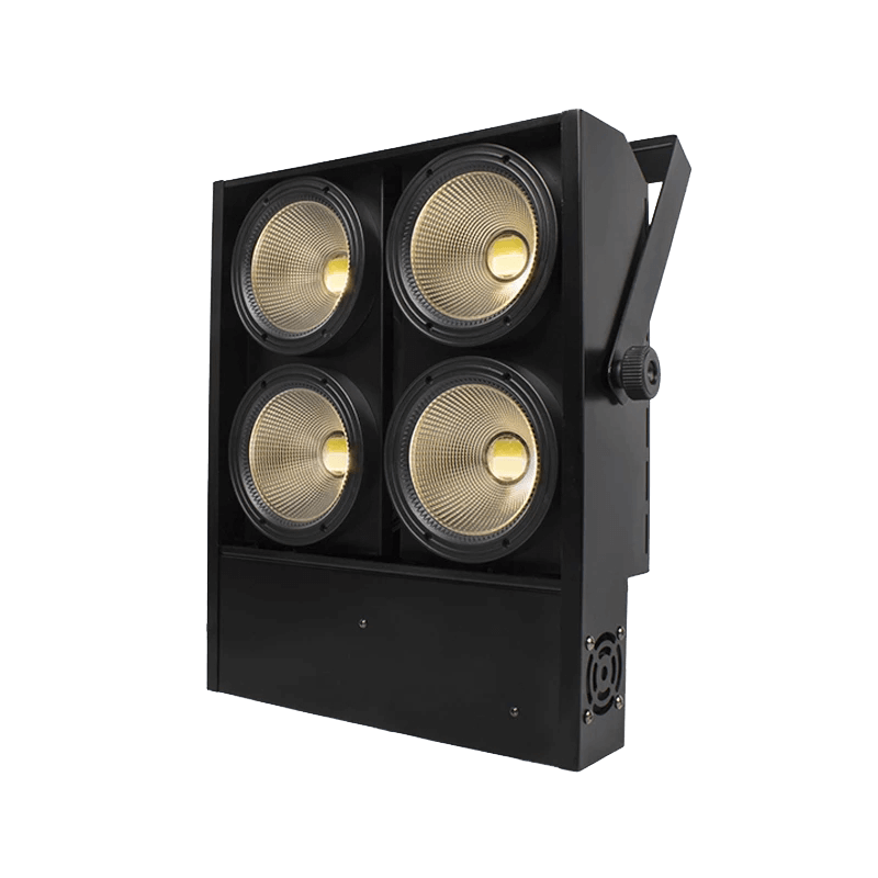 SHEHDS 4 Eyes LED Blinder 4x100W COB Light With 2 Channels