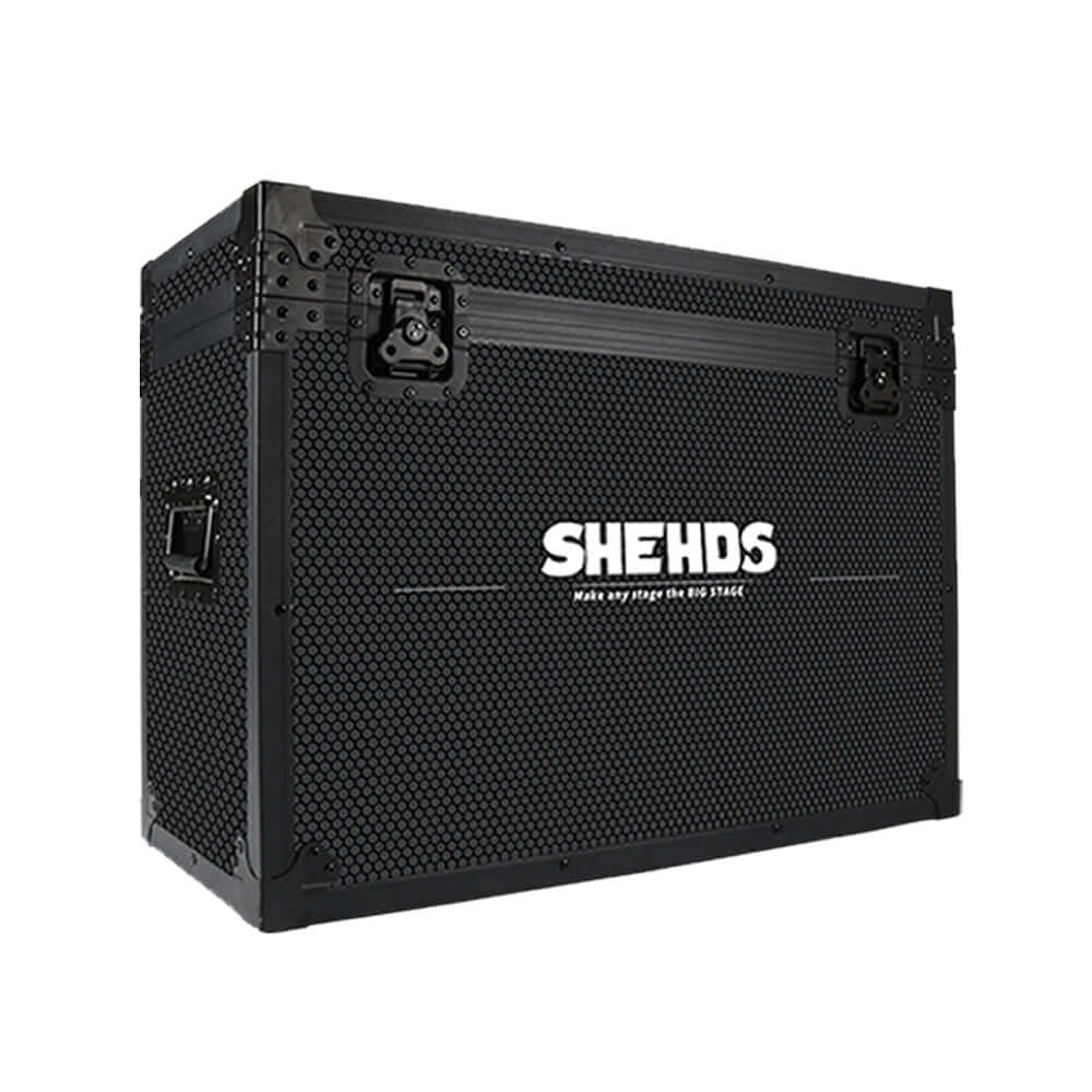 SHEHDS 200W COB LED Par Light Cool & Warm White Barndoors