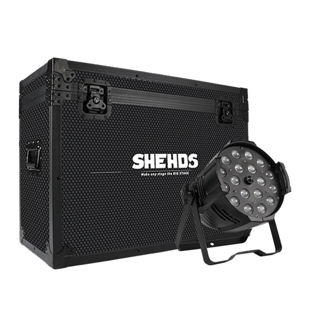 SHEHDS LED Zoom Par 18x18W RGBWA+UV Light