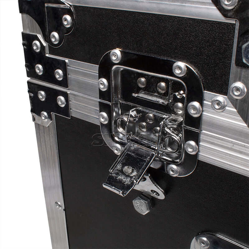 SHEHDS 660W Haze Machine with Flight Case Fogger Equipment DMX & Remote Control