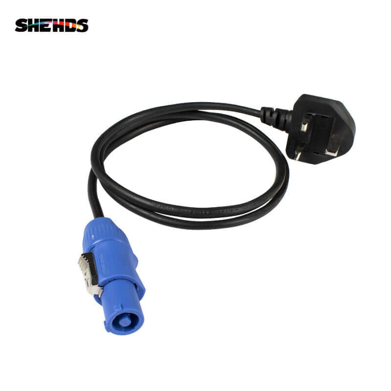 Conector PowerCon SHEHDS Enchufe de alimentación estándar azul y blanco