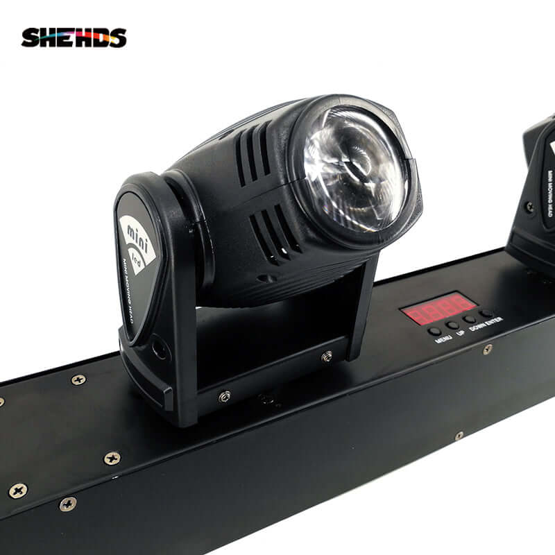 SHEHDS 4x10W RGBW LED Spot & Beam Moving Head Light