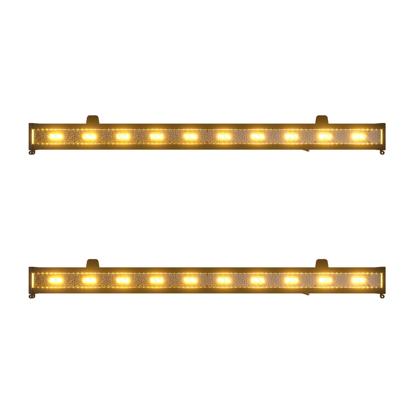 SHEHDS Waterproof LED Retro 10x20W Amber Strobe Light Zero Noise Outdoor