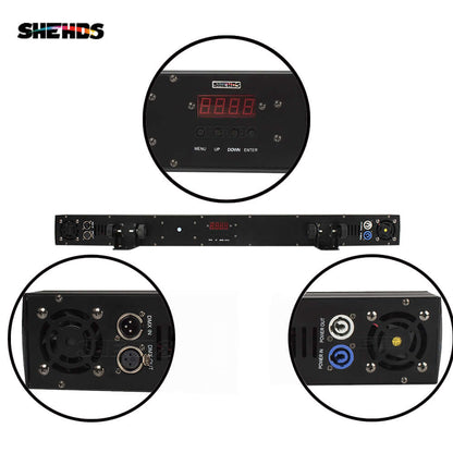 SHEHDS LED Wall Wash Light Bar 6in1 RGBWA+UV Stage Effect Lighting