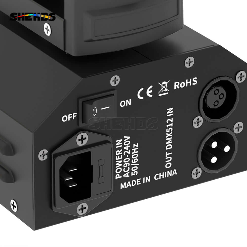 SHEHDS Mini LED Spot Beam 10W Moving Head Light