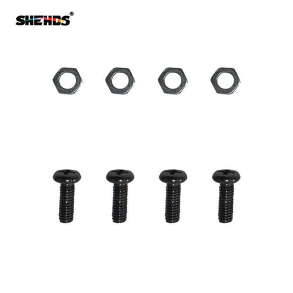 SHEHDS 2pcs Iron BarnDoors For LED COB Par Lights