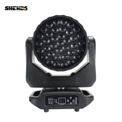 SHEHDS 37x15W RGBW Mini LED Wash Moving Head Light With Zoom Effect