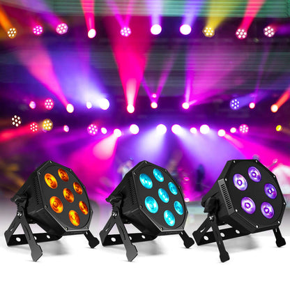 GlamoPar LED Light Series 5x12W / 7x12W 6in1 Color Mixing With Intelligent & Temp Control