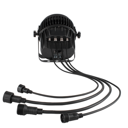 SHEHDS IP65 Waterproof LED Zoom Par Light 18x18W 6in1 RGBWA+UV