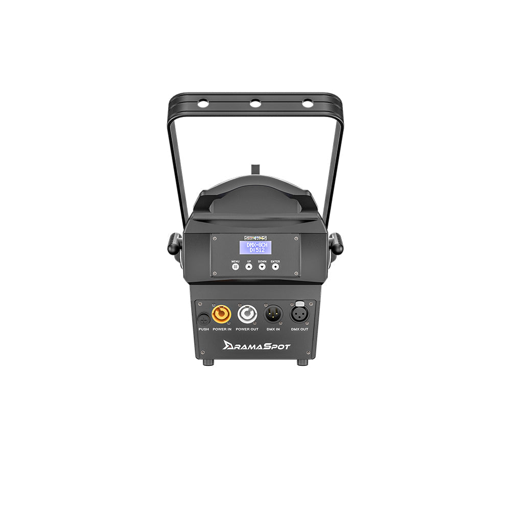 LED Fixed Focus LEKO 250W/350W Profile Spotlight - RGBWAUV/RGBLAC/RGBW/RGBL/Warm+Cool White | Four-leaf Manual Shutters