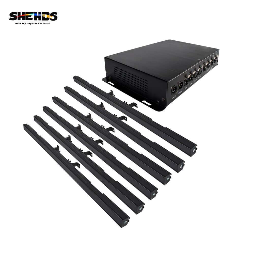 SHEHDS LED Pixel Bar 40x0.3W Stage Lighting With Pixel Decoder