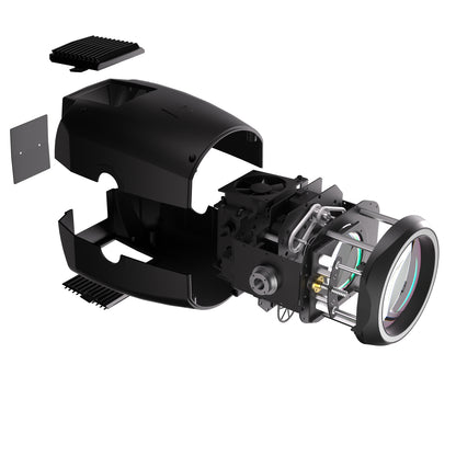 SHEHDS APP Control 230W 7R Beam & Spot Moving Head Light with Dual Prism