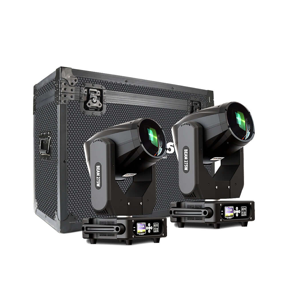 SHEHDS Beam 275W 10R Double Prisms Moving Head DJ Light
