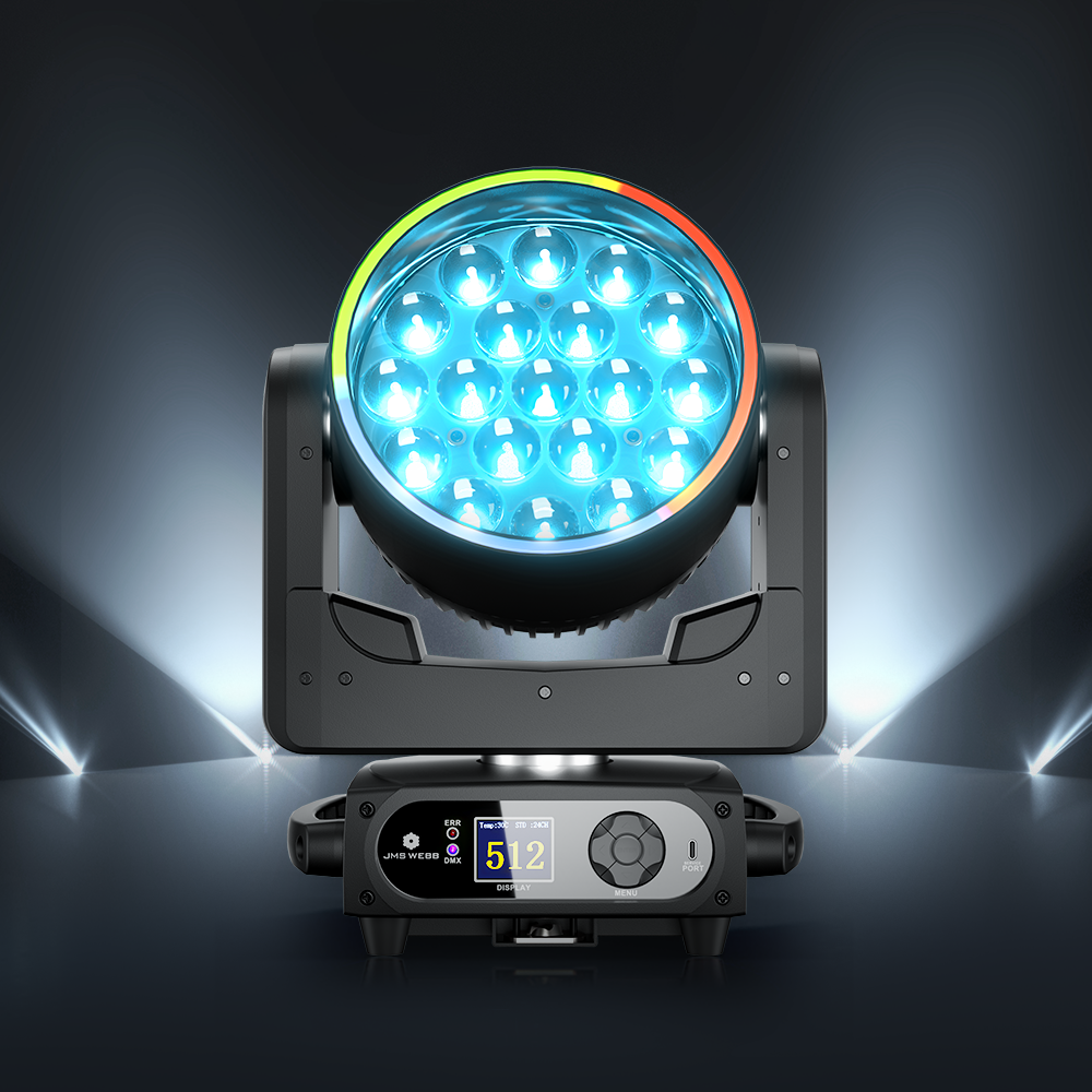 LED 19x15W/20W/25W RGBW Wash Moving Head Light