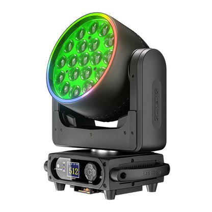 UPGRADE SHEHDS LED Moving Head Light 19x15W /20W/25W Beam Wash Zoom Stage Lighting