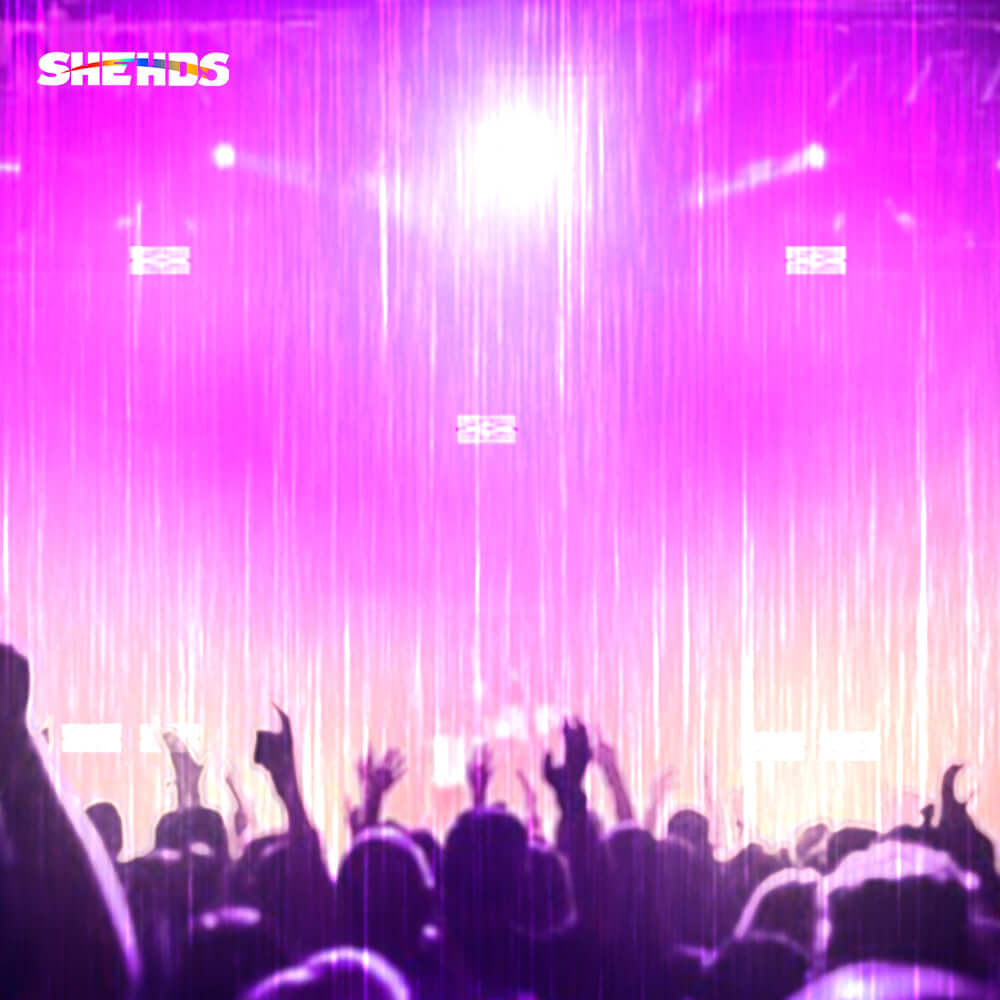 CoralPar IP65 Waterproof 1000W RGB Strobe Moving Head Light