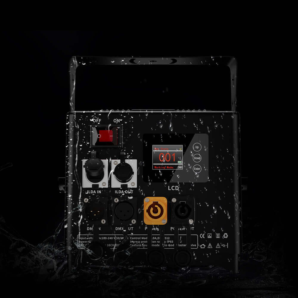 Constellaser APP Control 6W RGB Waterproof Animation Laser Light, Rechargeable, Integrated Housing