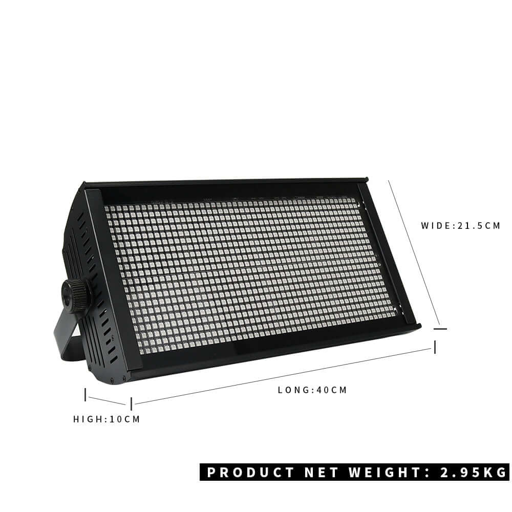 SHEHDS 200W RGB Strobe Light 8-Segment LED Stage Effect