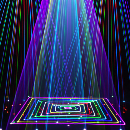 Constellaser APP Control 12W Moving Head Laser Light With Ring Effect