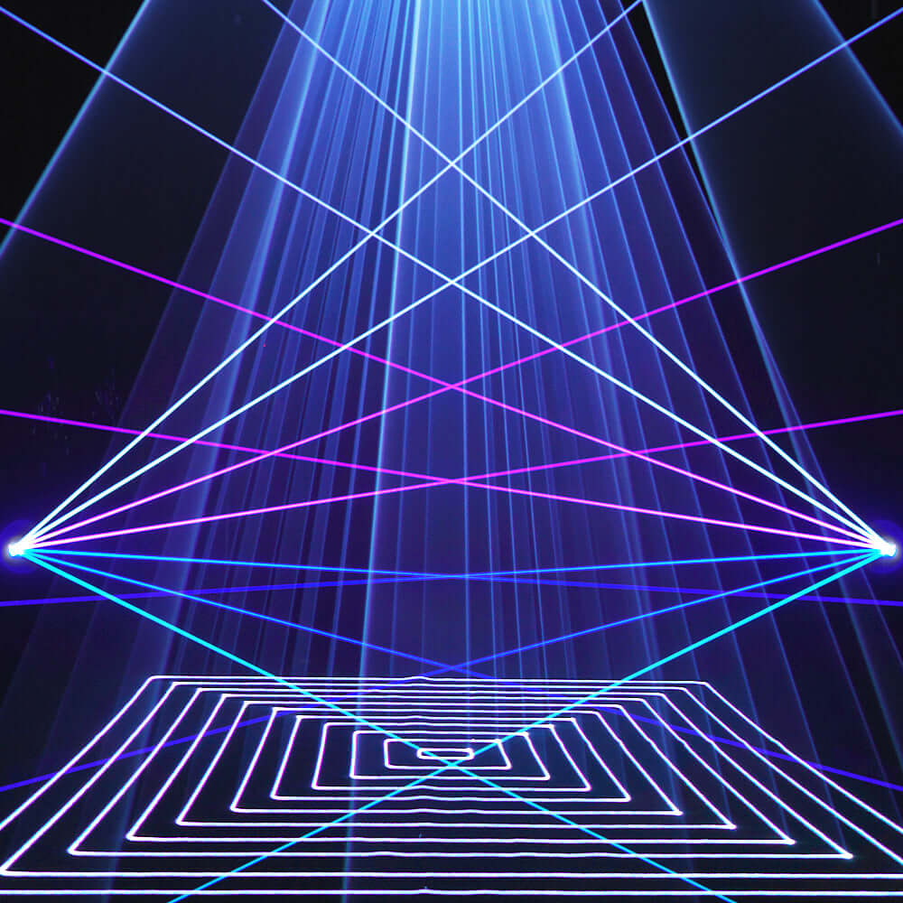 Constellaser APP Control 12W Moving Head Laser Light With Ring Effect