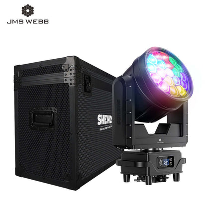 SHEHDS Waterproof 19x40W RGBW LED Zoom & Beam & Wash Light