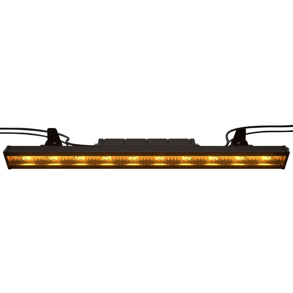 SHEHDS Waterproof LED Retro 10x20W Amber Strobe Light Zero Noise Outdoor