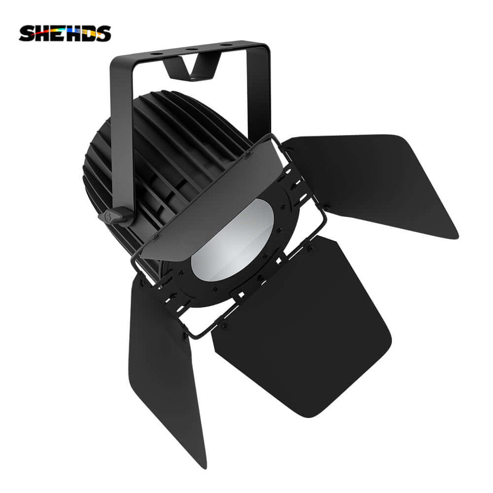 SHEHDS 200W LED 6in1 COB Light RGBWA UV Temperature & Voice Control
