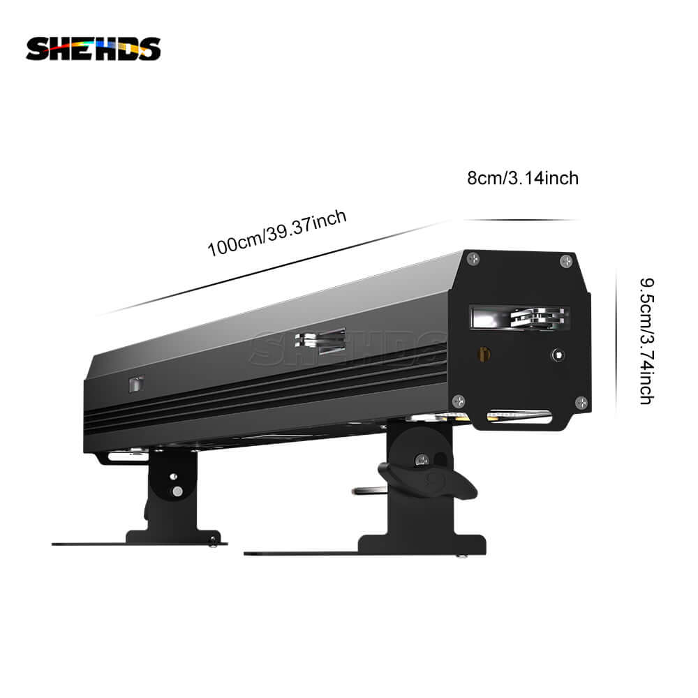 SHEHDS 18x18W RGBWA+UV Patchwork LED Wall Wash Light Recirculating Air Path For Heat Dissipation