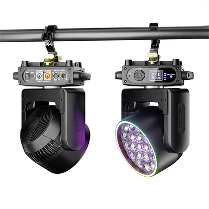 SHEHDS APP Control 19 x Series LED Pixel Zoom Wash Moving Head Light