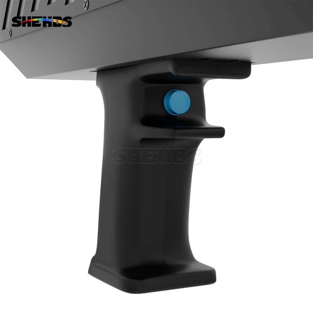 SHEHDS Rechargeable RGB Confetti Machine With High-strength Aluminum Alloy Body