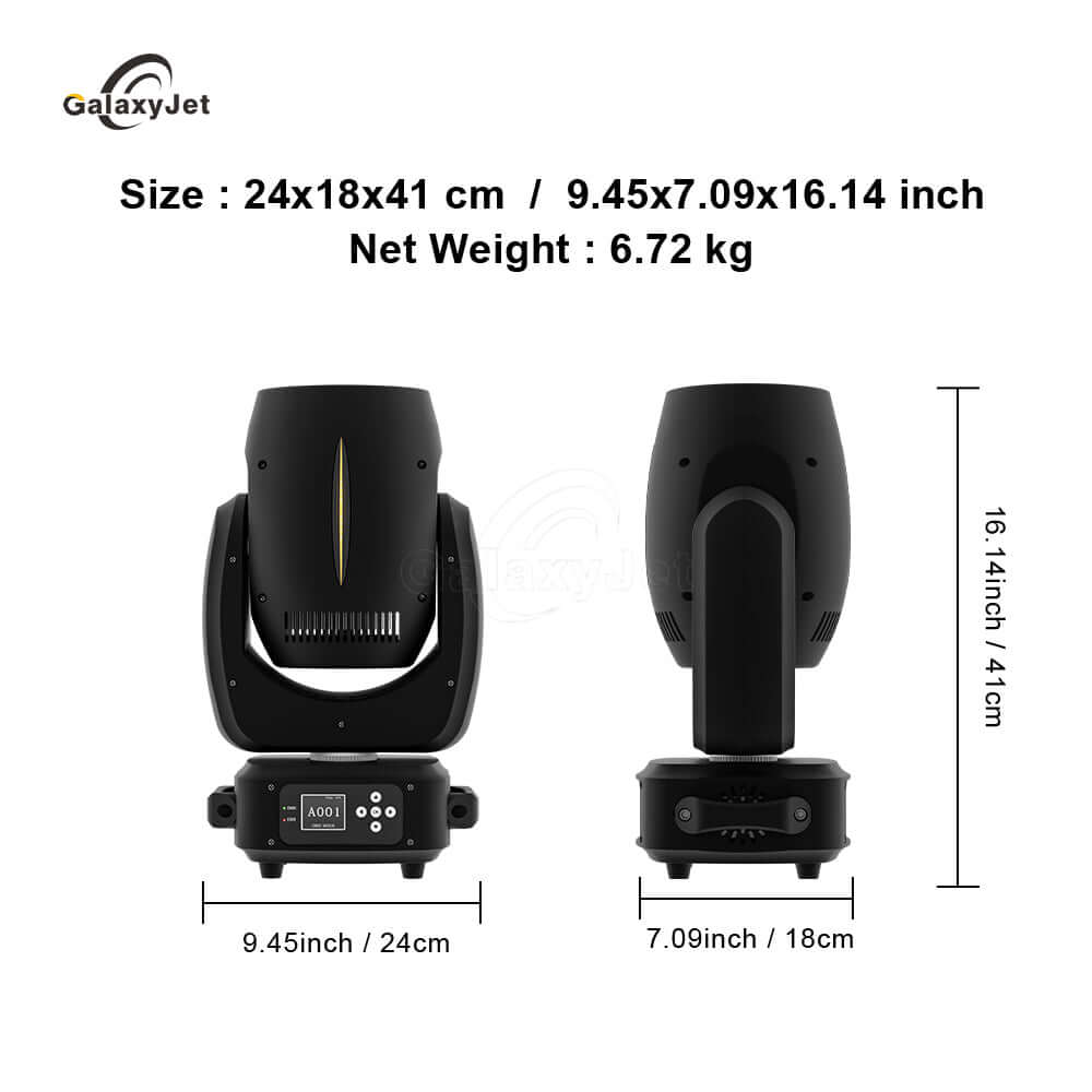 GalaxyJet LED Beam 180W Moving Head Light