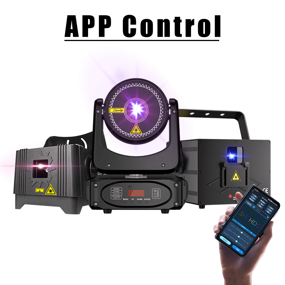 Constellaser APP Control 3W RGB Animation Scanner Laser Light Series