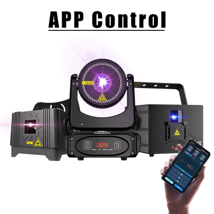 Constellaser APP Control 3W RGB Animation Scanner Laser Light Series