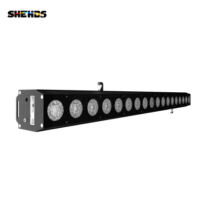 SHEHDS 18x18W RGBWA+UV Patchwork LED Wall Wash Light Recirculating Air Path For Heat Dissipation