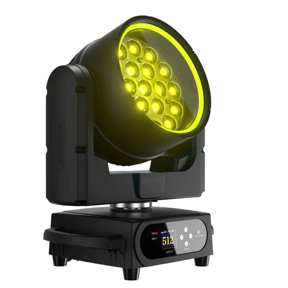 SHEHDS Waterproof LED Moving Head Light 19x15W / 20W / 25W Beam Wash Zoom IP65 Stage Lighting
