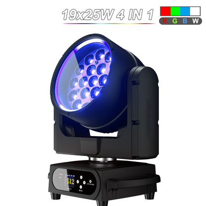 SHEHDS Waterproof LED Moving Head Light 19x15W / 20W / 25W Beam Wash Zoom IP65 Stage Lighting