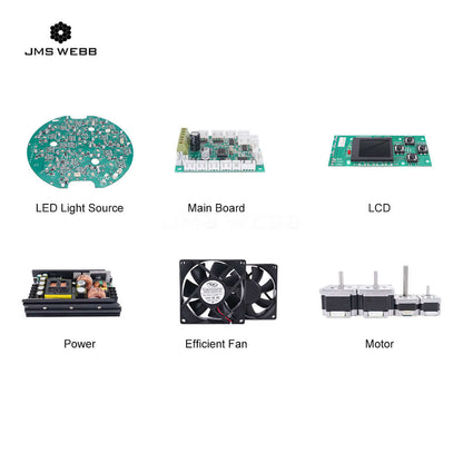 JMS WEBB LED RGBW 4in1 Bee Eye 19x40W Zoom & Beam & Wash Moving Head Light