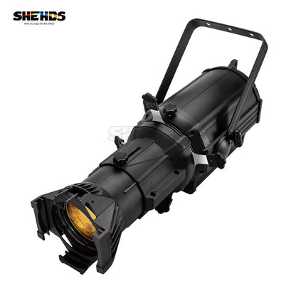 SHEHDS LEKO LED Profile Spotlight 250W Cool & Warm White / RGBW Four-leaf Manual Shutters Barrier Light