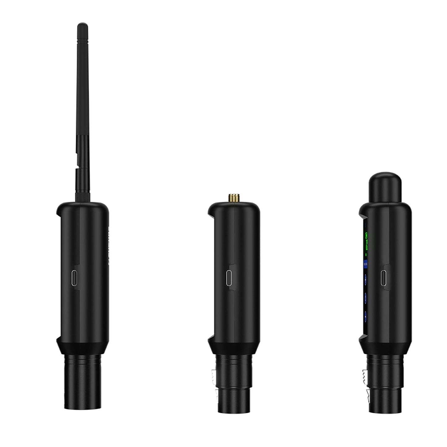 Wireless  DMX 512 Transmitter & Receiver 2.4G Battery Receiver with OLED Touch For Stage Light