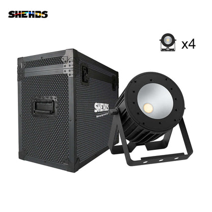 SHEHDS New Version LED 200W Cool & Warm White 2in1 COB Light Uniform Color Mix，Temperature Control  Protection，Aluminum Alloy