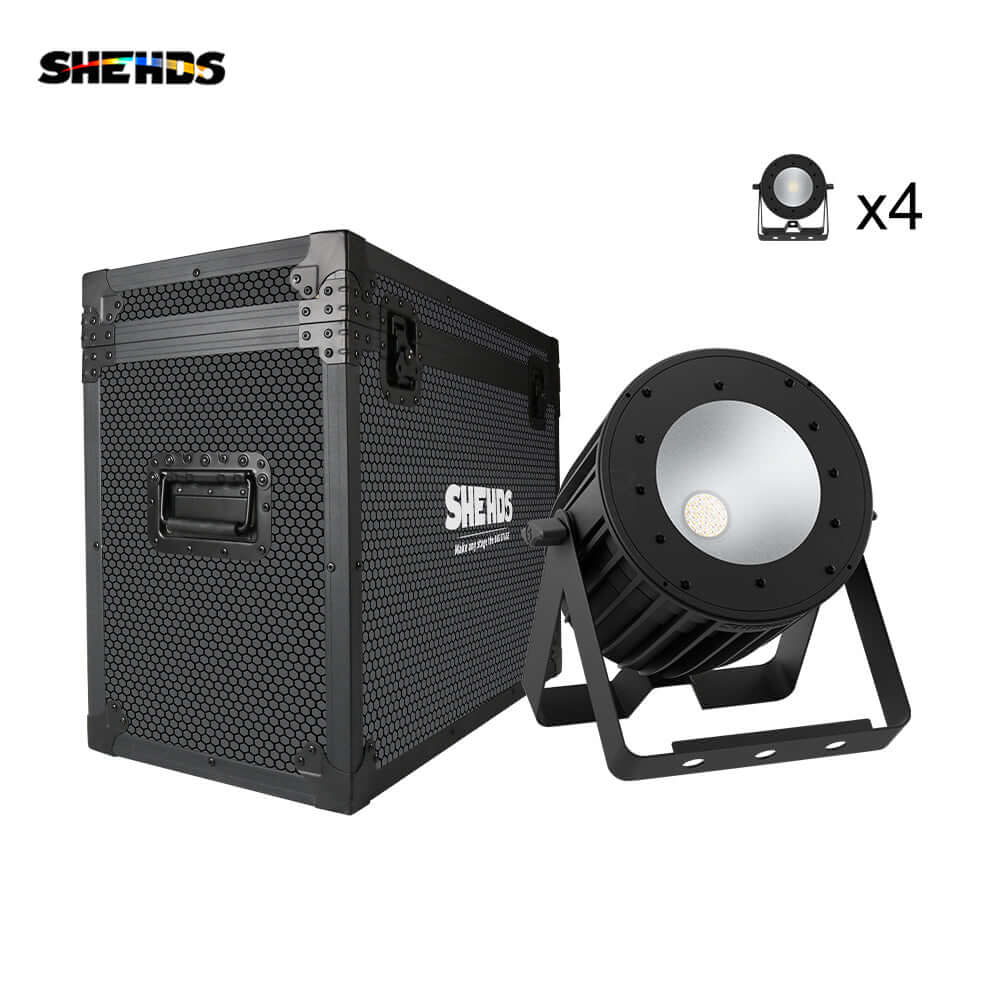 SHEHDS LED COB 200W RGBACL 6in1 Stage Light Aluminum Alloy With Voice Control