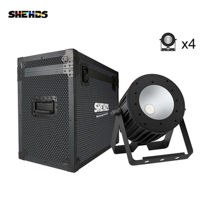 SHEHDS LED COB 200W RGBACL 6in1 Stage Light Aluminum Alloy With Voice Control