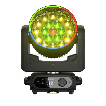 UPGRADE SHEHDS LED Moving Head Light 19x15W /20W/25W Beam Wash Zoom Stage Lighting