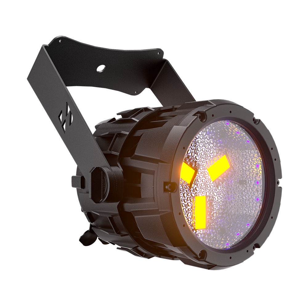 SHEHDS Waterproof 100W Retro Style Linkable LED Par Light with Mobile App Control