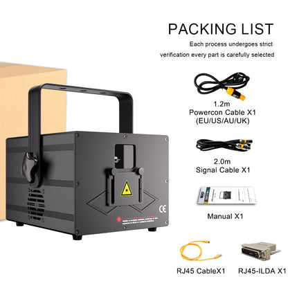 Constellaser APP Control 3W RGB Animation Scanner Laser Light Series