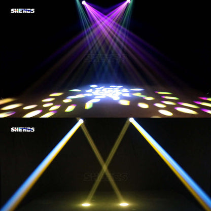 SHEHDS Beam 275W 10R Double Prisms Moving Head DJ Light