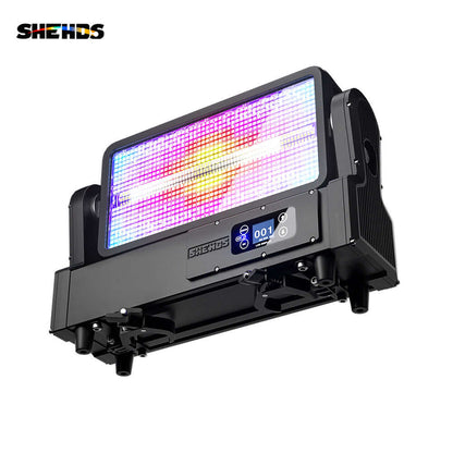 CoralPar IP65 Waterproof 1000W RGB Strobe Moving Head Light