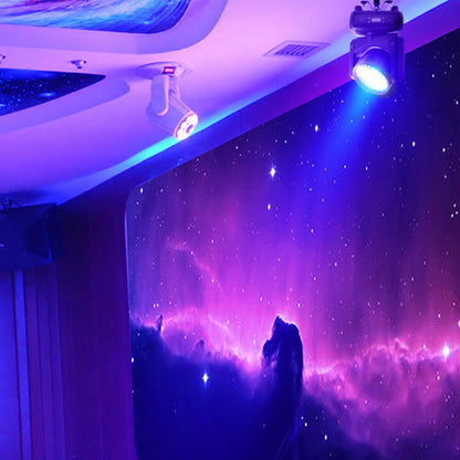 SHEHDS 120W RGBW LED Wash Moving Head Light – CTO Filter, High Saturation