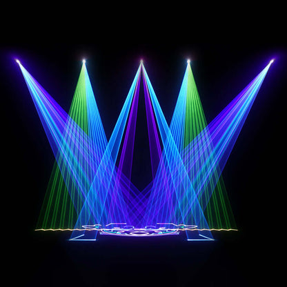 Constellaser APP Control 6W RGB Waterproof Animation Laser Light, Rechargeable, Integrated Housing